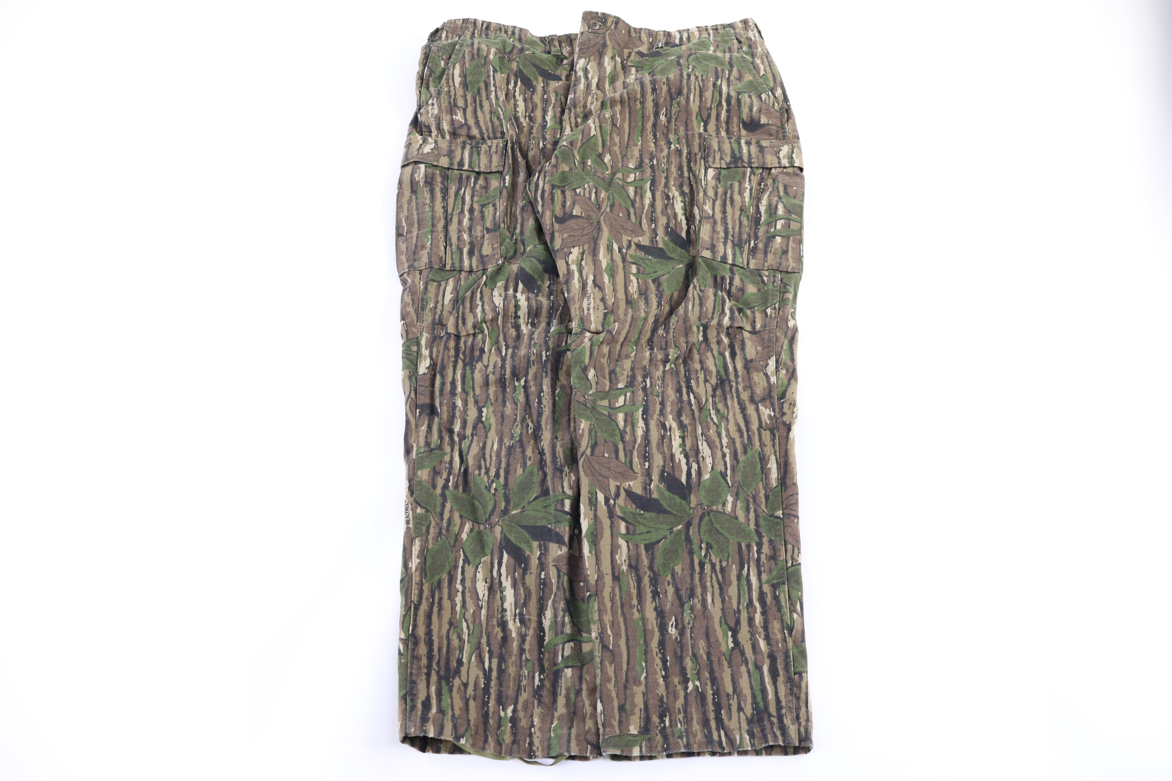 80's Rattlers Brand Camo Cargo Pants - Pants - Thrifted Threads