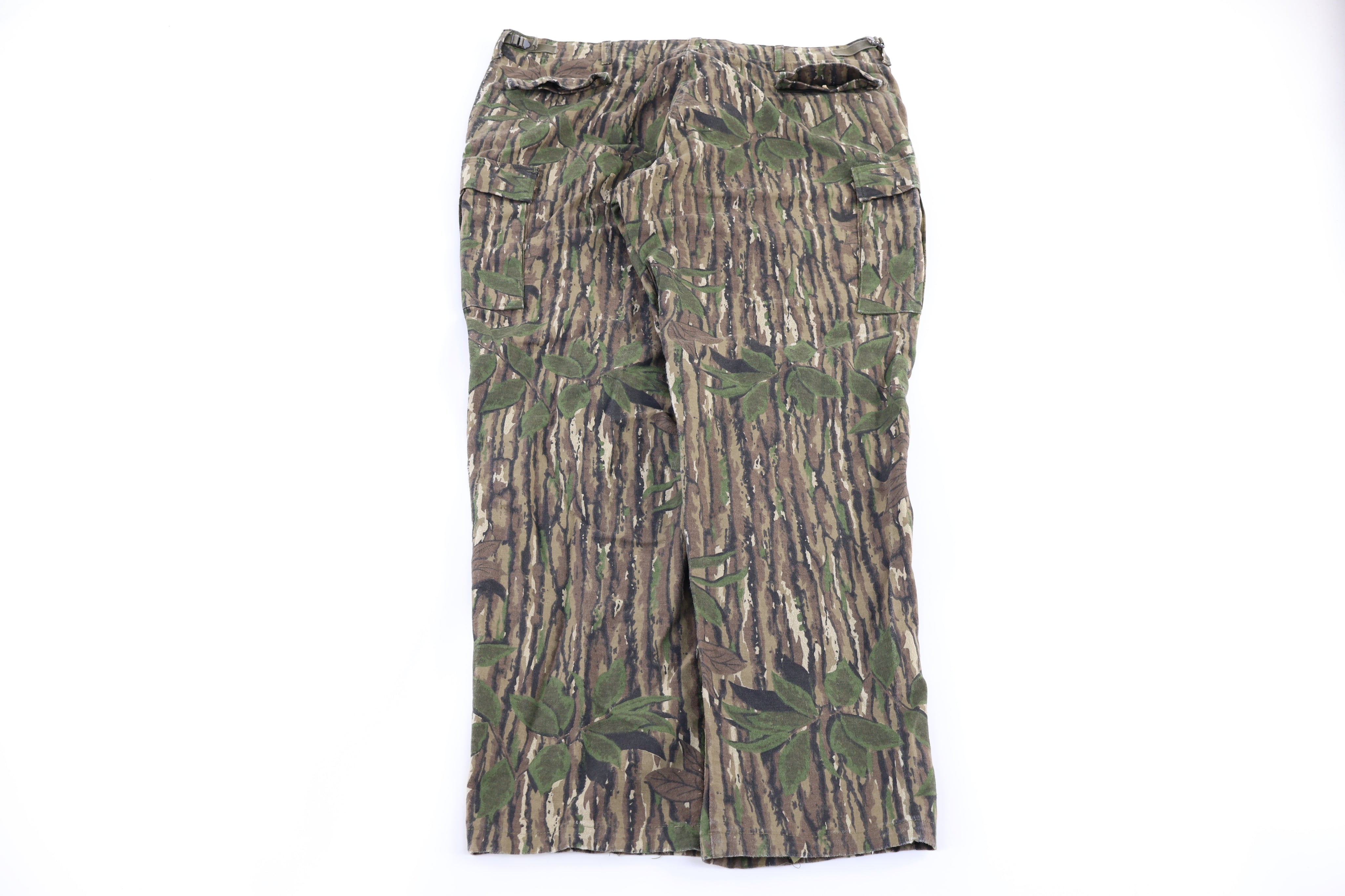 80's Rattlers Brand Camo Cargo Pants - Pants - Thrifted Threads