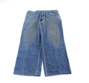 80's Roebucks Denim Carpenter Jeans - ThriftedThreads.com