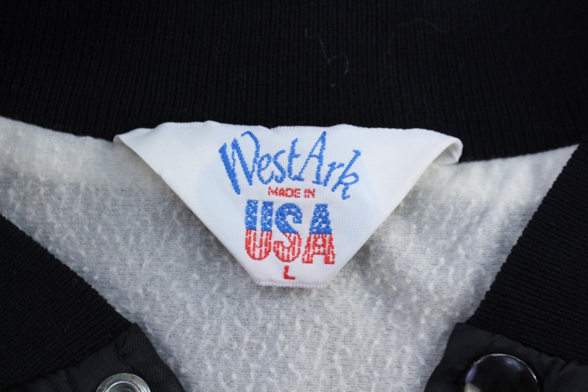 80's Rusty Wallace Racing Bomber Jacket - Jacket - Thrifted Threads