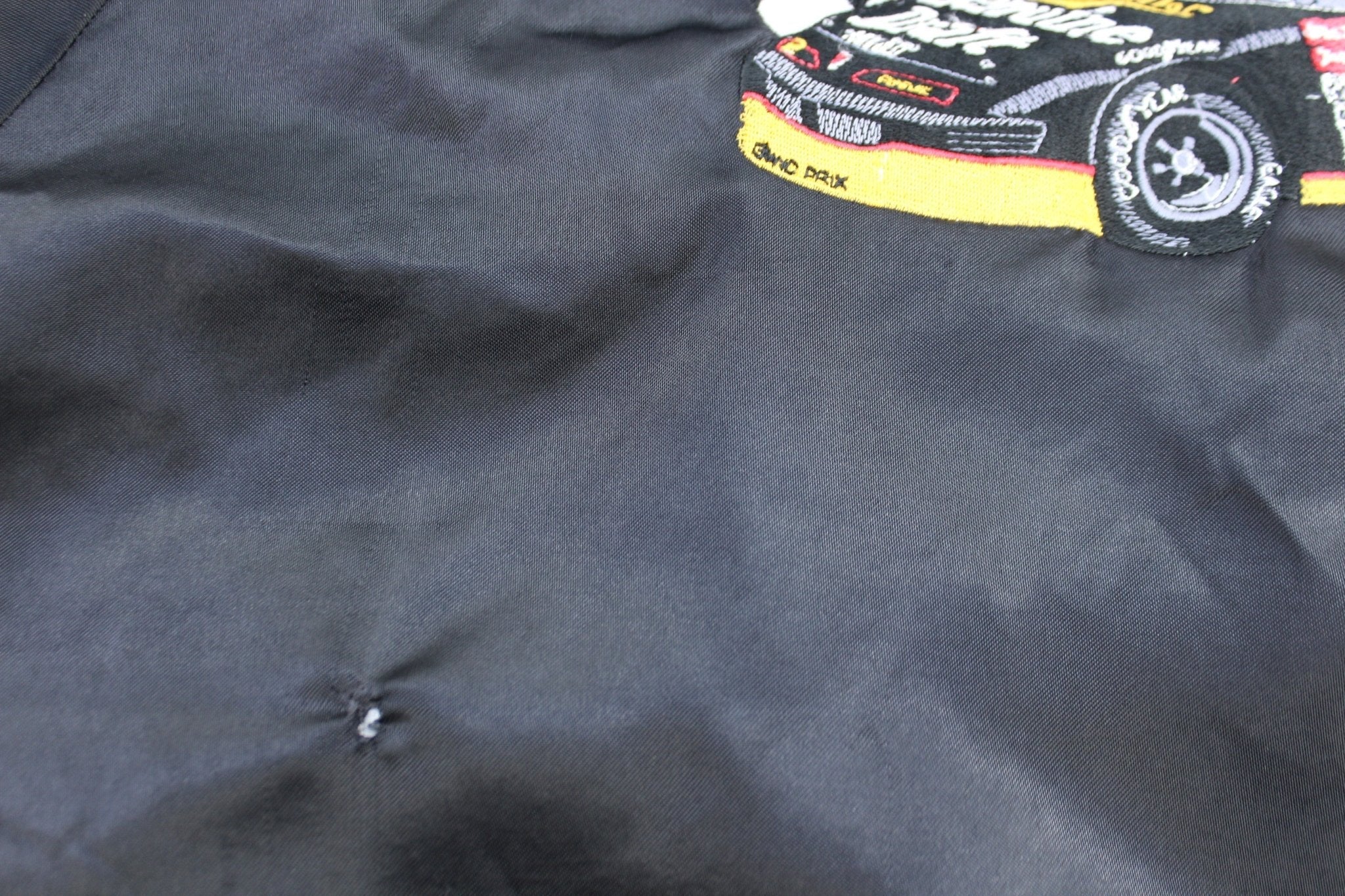 80's Rusty Wallace Racing Bomber Jacket - Jacket - Thrifted Threads