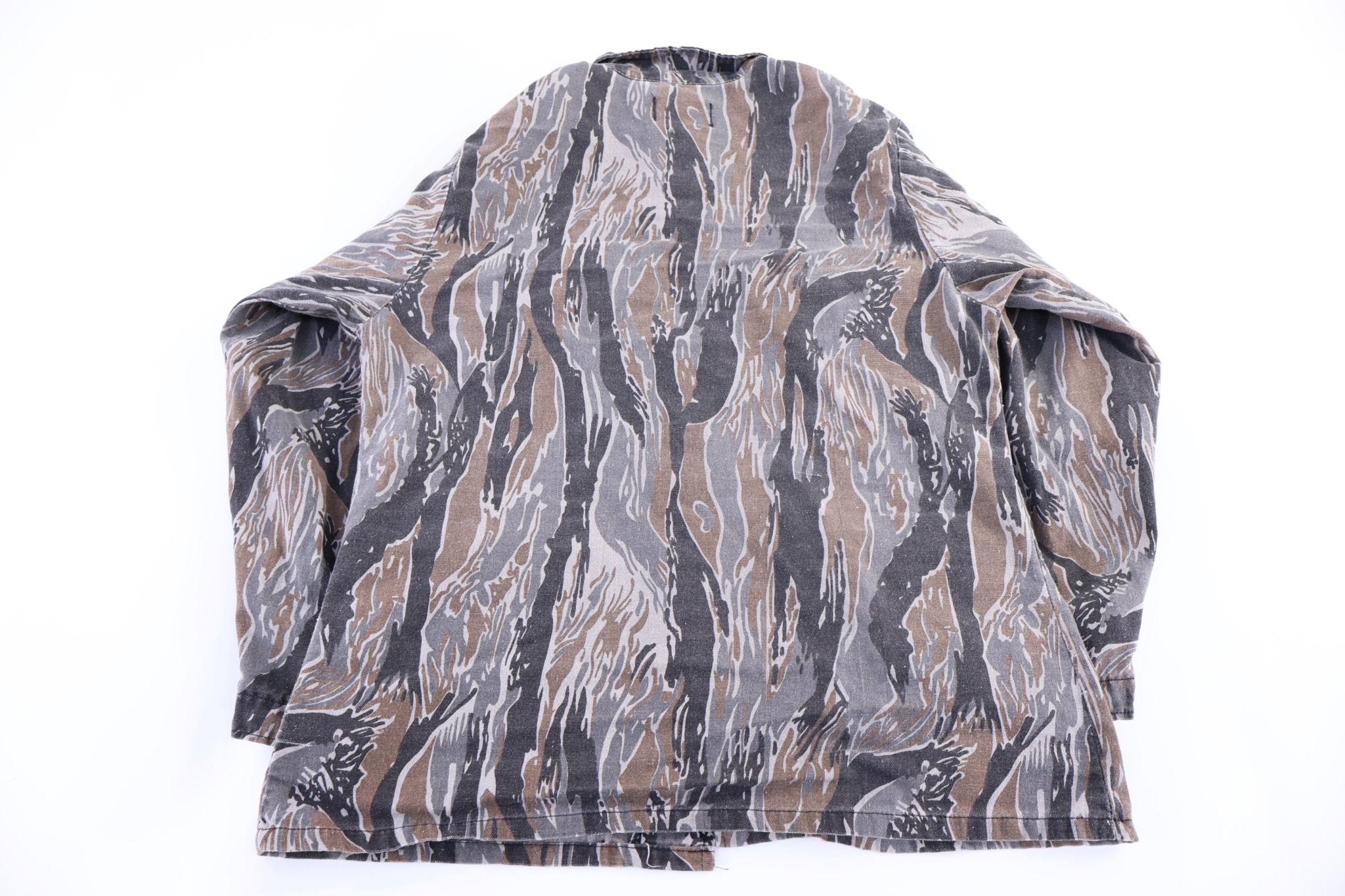80's Saf Bak Lightweight Camo Chore Jacket - Jacket - Thrifted Threads
