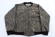 80's Saft Bak Camo Full Zip Jacket - Jacket - Thrifted Threads