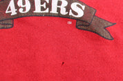 80's San Francisco 49ers Football Sweatshirt - ThriftedThreads.com