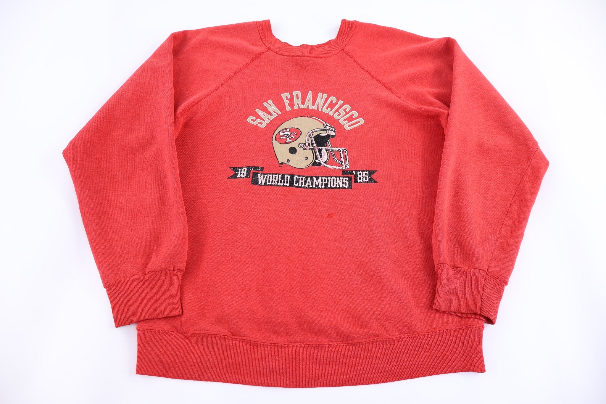 80's San Francisco 49ers Football Sweatshirt - Sweatshirt - Thrifted Threads