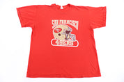 80's San Francisco 49ers Football T-shirt - Shirts & Tops - Thrifted Threads