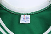 80's Sand Knit Boston Celtics Larry Bird 33 Basketball Jersey - ThriftedThreads.com