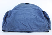 80's Sears Denim Quilted Zip Up Jacket - ThriftedThreads.com
