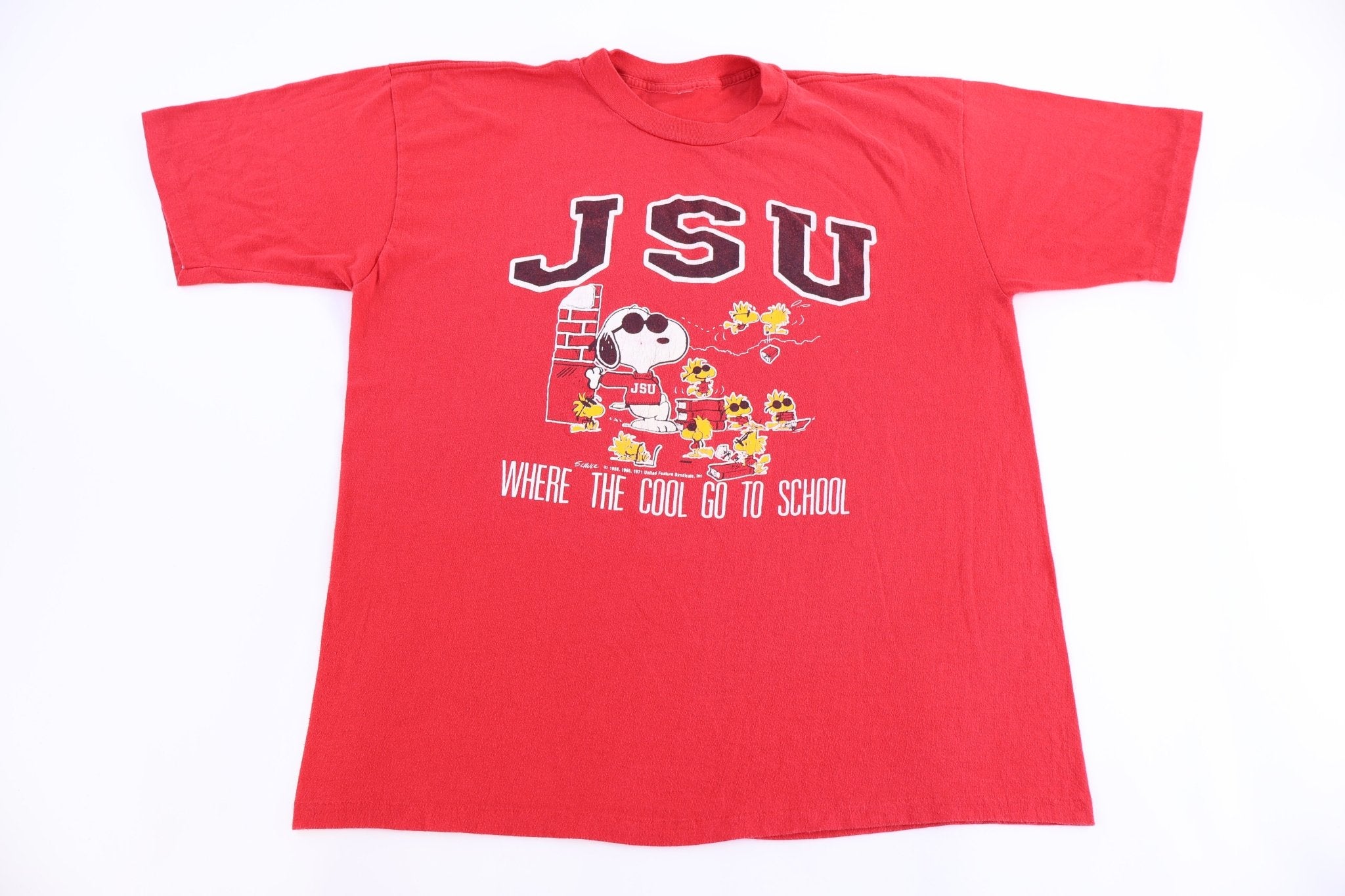 80's Snoopy Jacksonville State University T-shirt - Shirts & Tops - Thrifted Threads