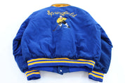 80's Springfield Hockey Corduroy Bomber Jacket - ThriftedThreads.com