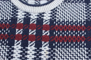 80's St. John's Bay Multipatterned Knit Sweater - Sweater - Thrifted Threads