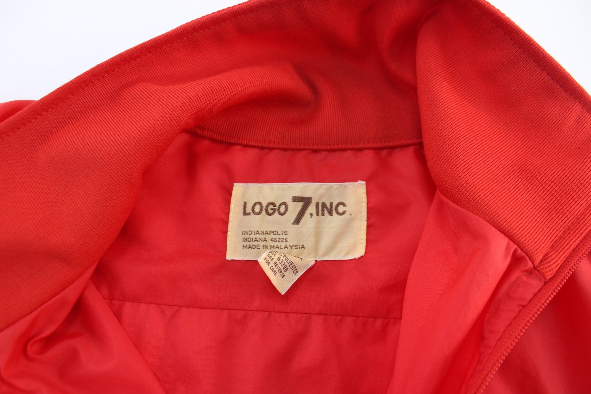 80's St. Louis Cardinals Logo 7 Zip Up Jacket - ThriftedThreads.com