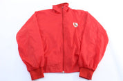 80's St. Louis Cardinals Logo 7 Zip Up Jacket - Jacket - Thrifted Threads