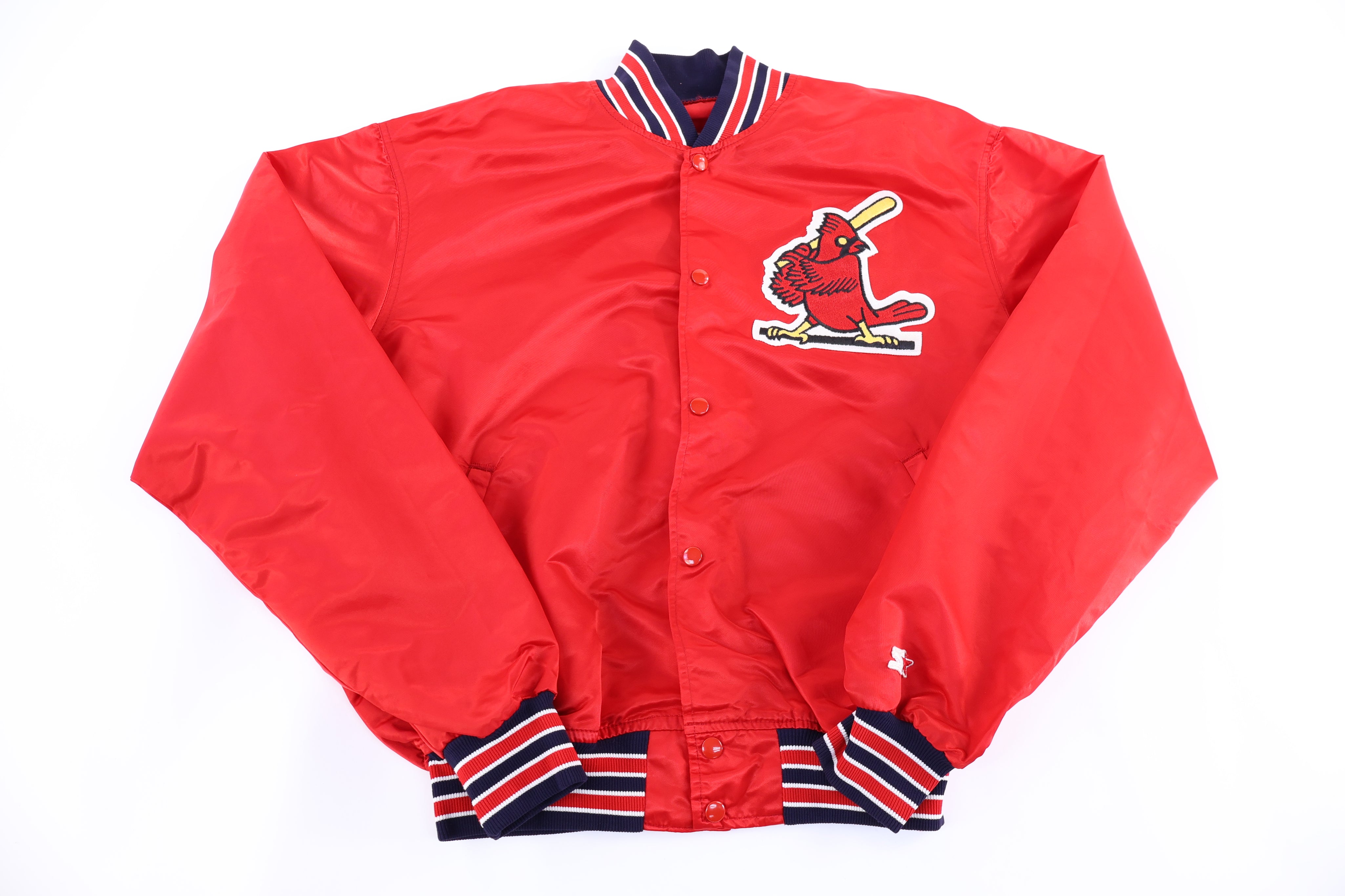 80's Starter St. Louis Cardinals Bomber Jacket - Jacket - Thrifted Threads