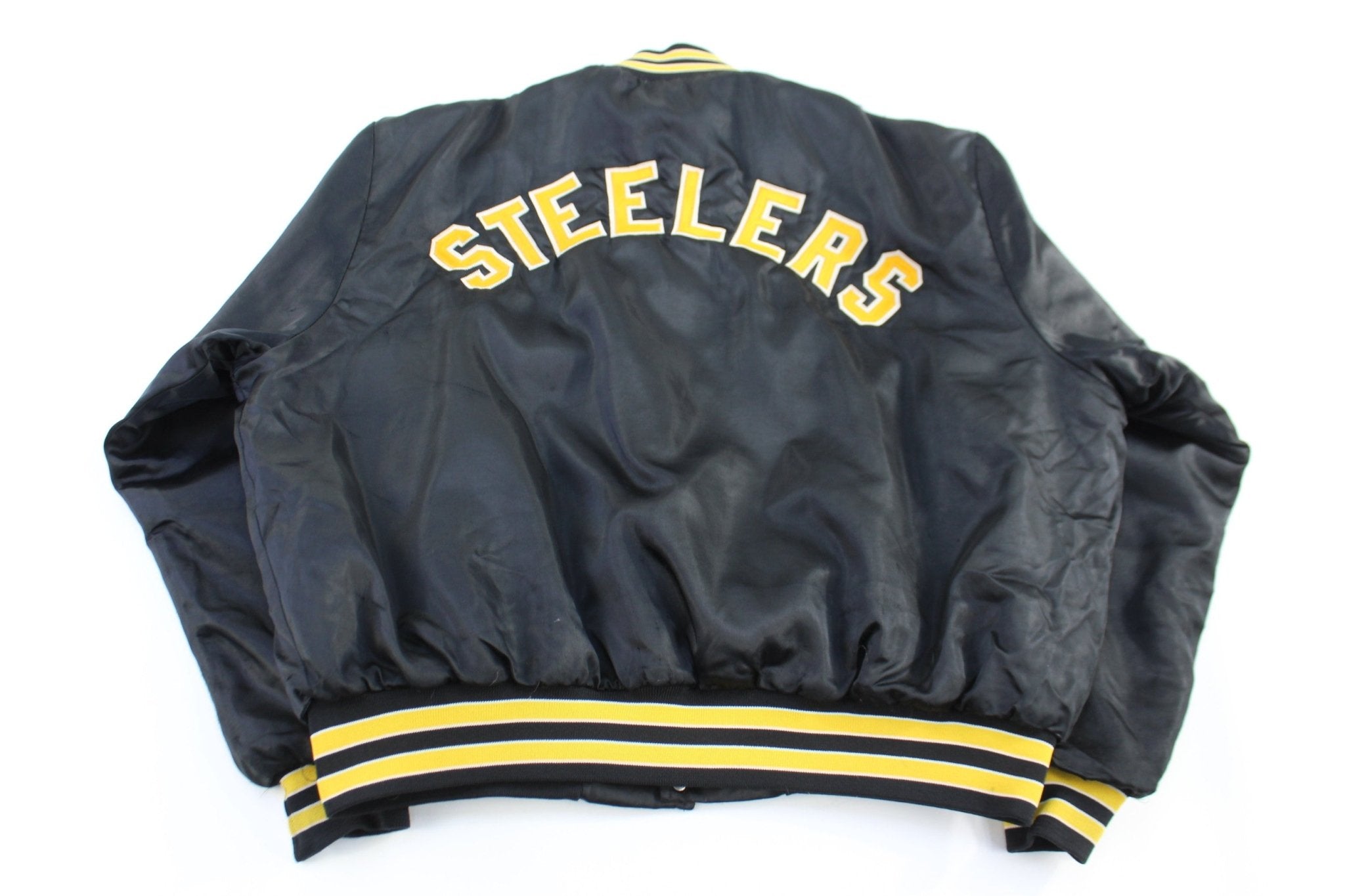 80's Swingster Pittsburgh Steelers Football Bomber Jacket - Jacket - Thrifted Threads