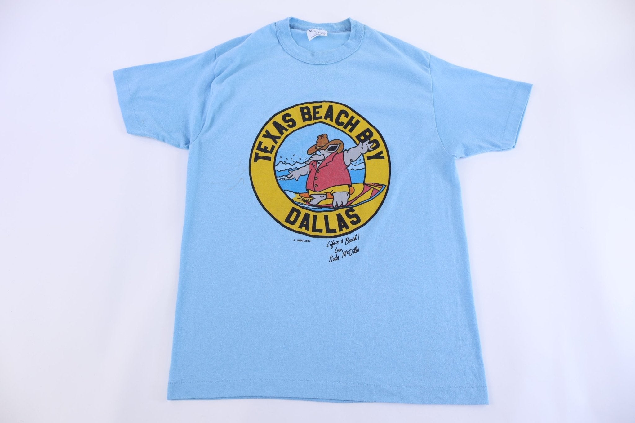 80's The Beach Boy Dallas Graphic T-shirt - Shirts & Tops - Thrifted Threads
