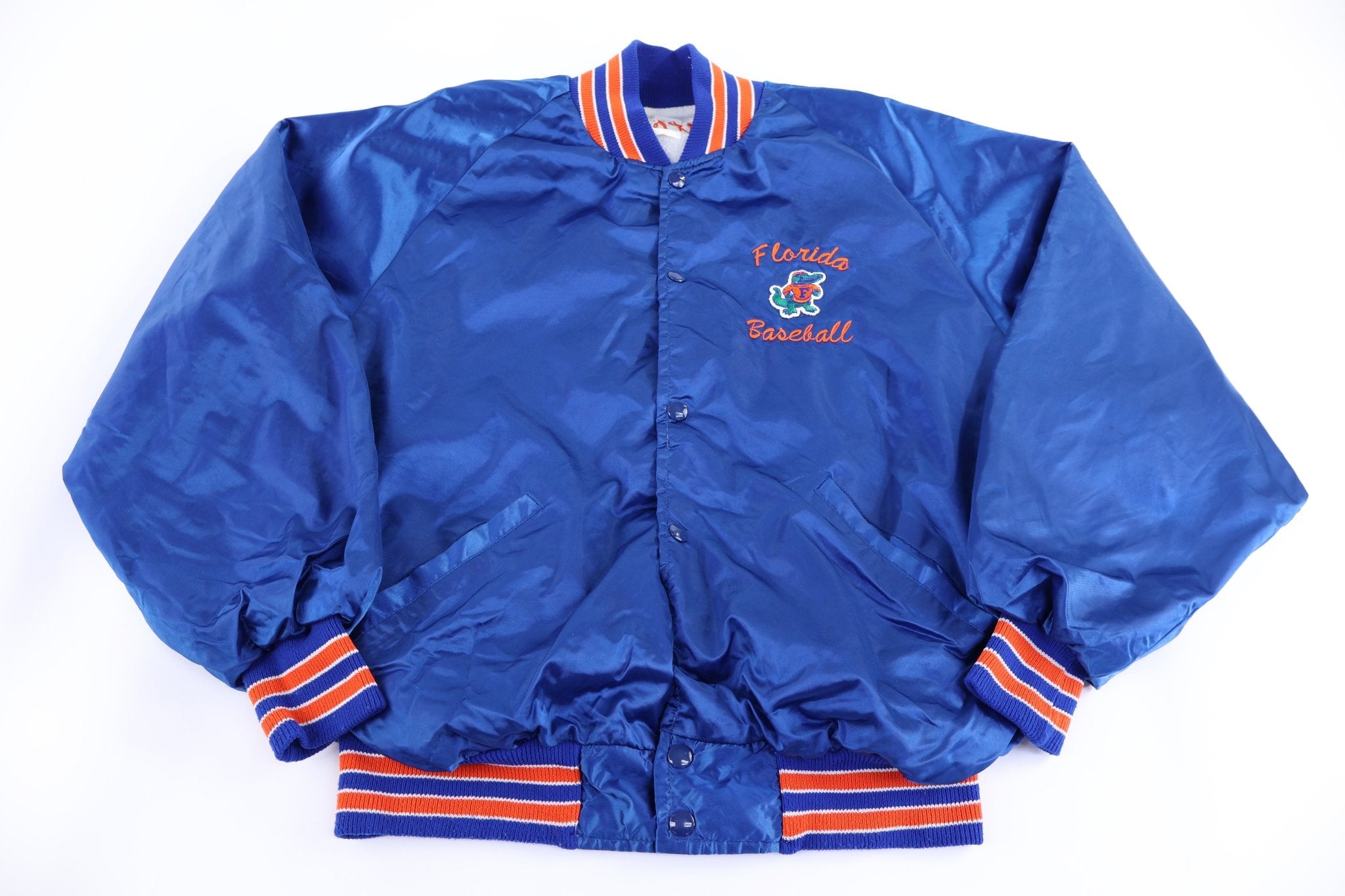 80's University of Florida Baseball Jacket - Jacket - Thrifted Threads