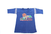 80's University of Illinois Striped T-Shirt - ThriftedThreads.com