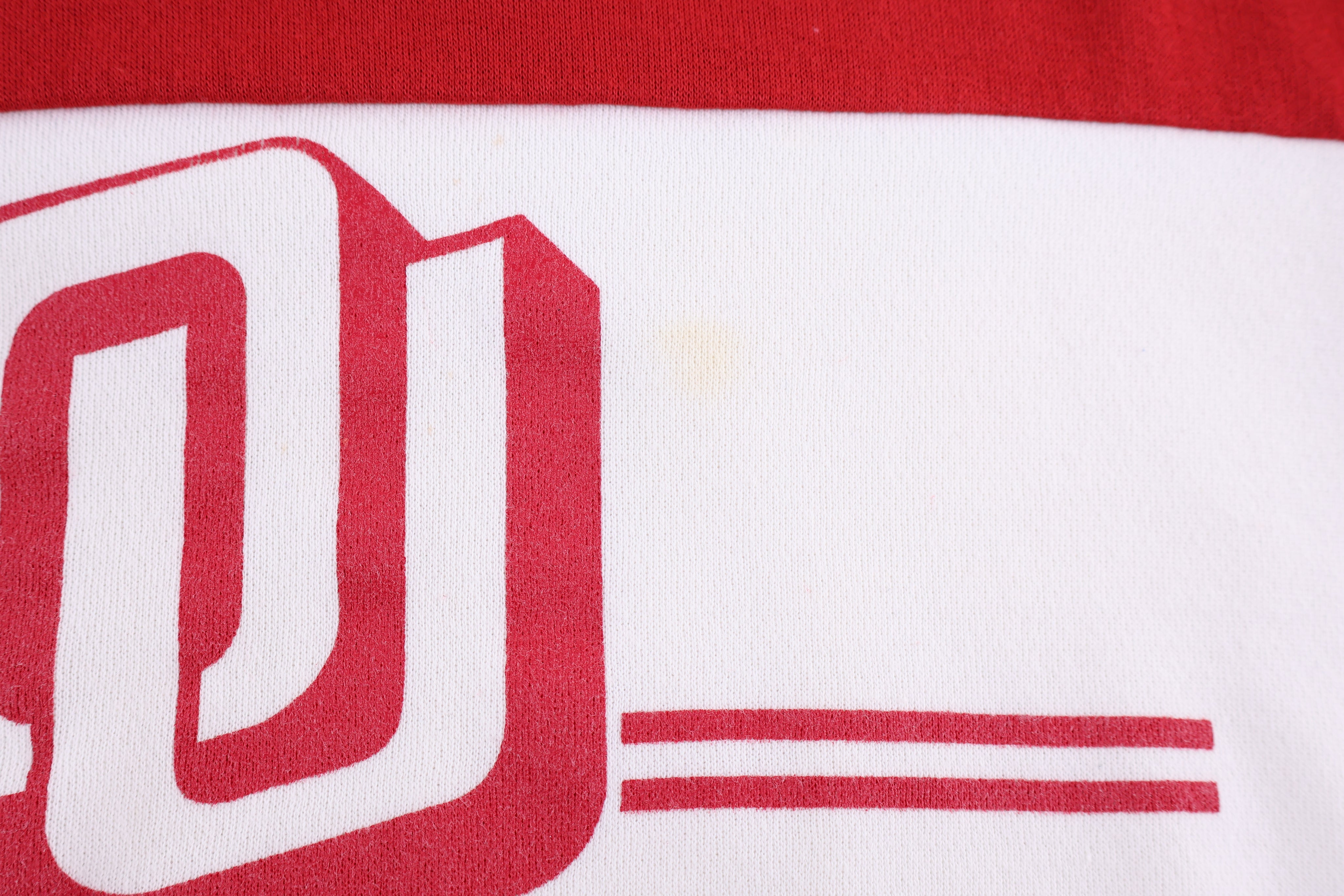 80's University of Oklahoma Pullover Sweater - Sweater - Thrifted Threads