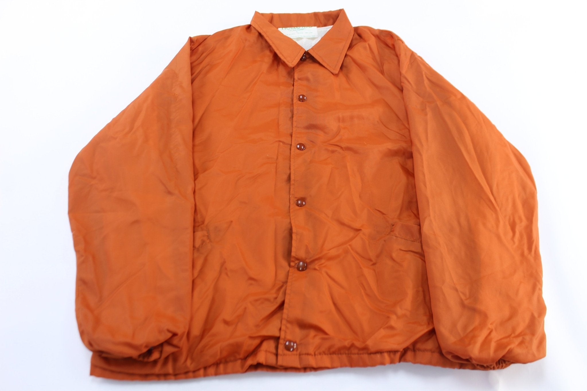 80's University of Texas Embroidered Windbreaker Jacket - Jacket - Thrifted Threads