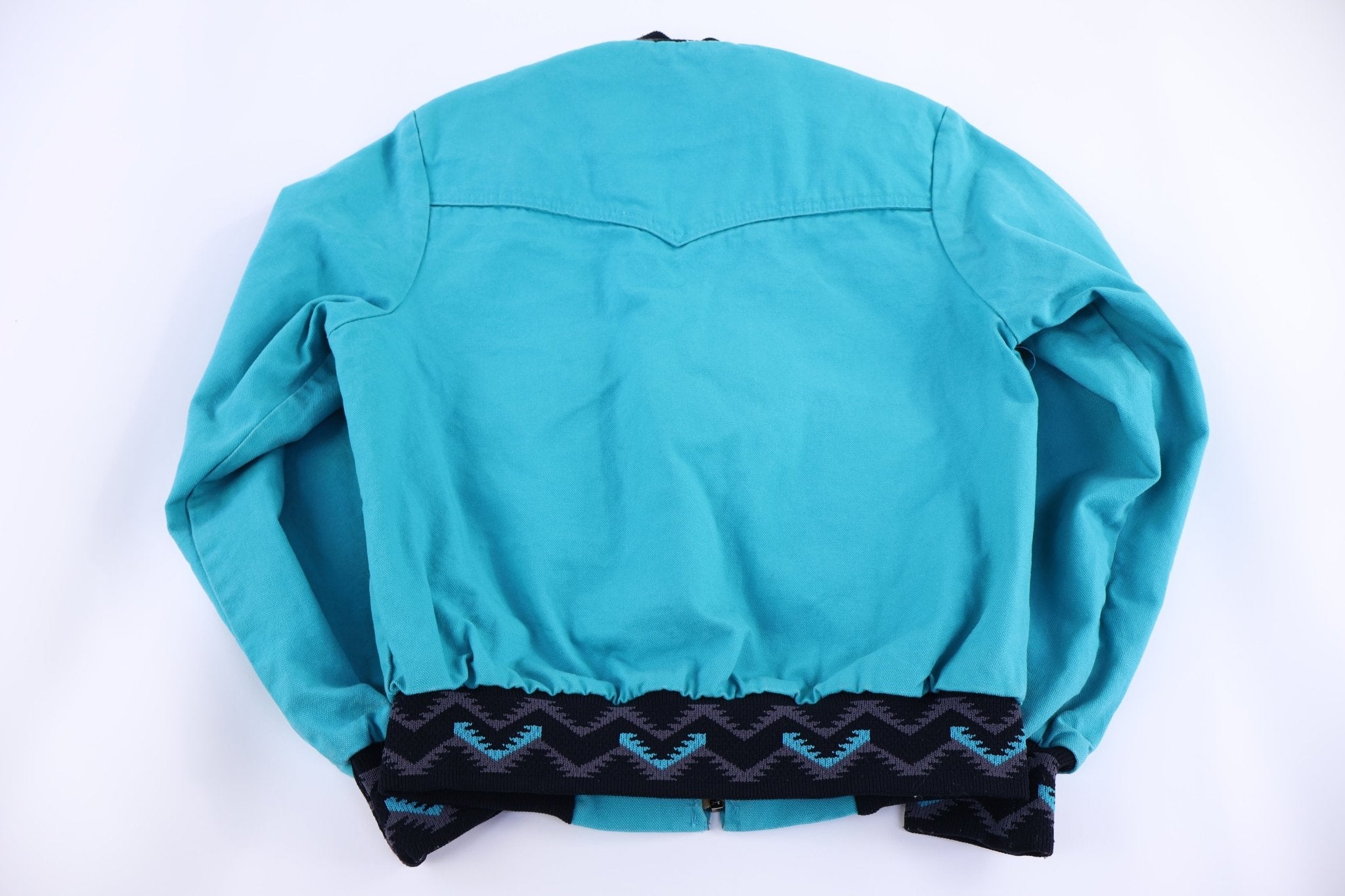 80's Wall's Aztec Pattern Full Zip Jacket - Jacket - Thrifted Threads