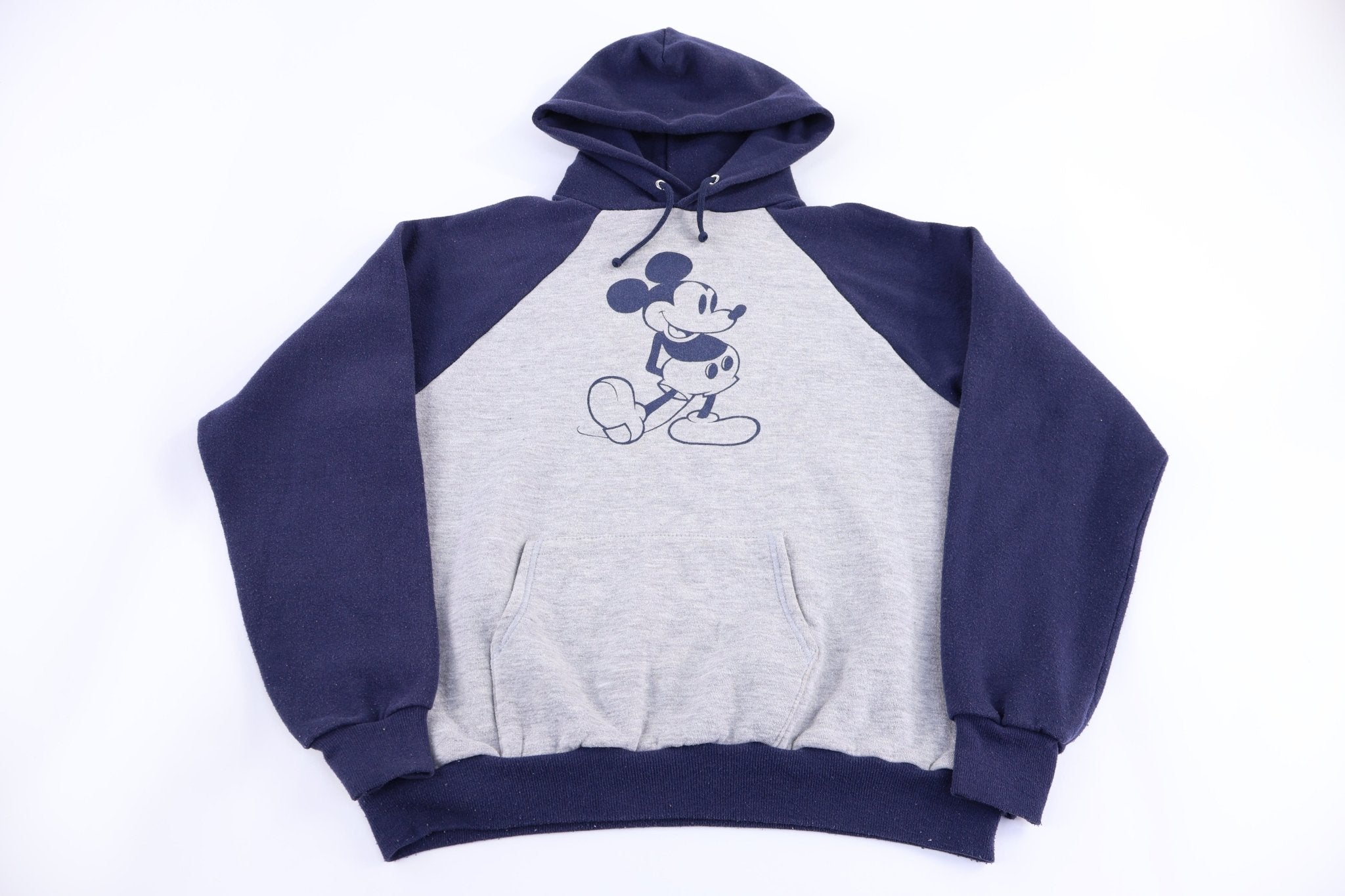 80's Walt Disney Mickey Mouse Pullover Hood - Sweatshirt - Thrifted Threads