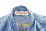 80's West Side Classics Embroidered Patches Denim Jacket - ThriftedThreads.com