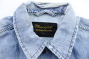 80's Wrangler Light Wash Denim Jacket - Jacket - Thrifted Threads
