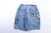 88 North Embroidered Denim Shorts - ThriftedThreads.com