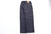 90's 560 Levi's Black Denim Jeans - Pants - Thrifted Threads