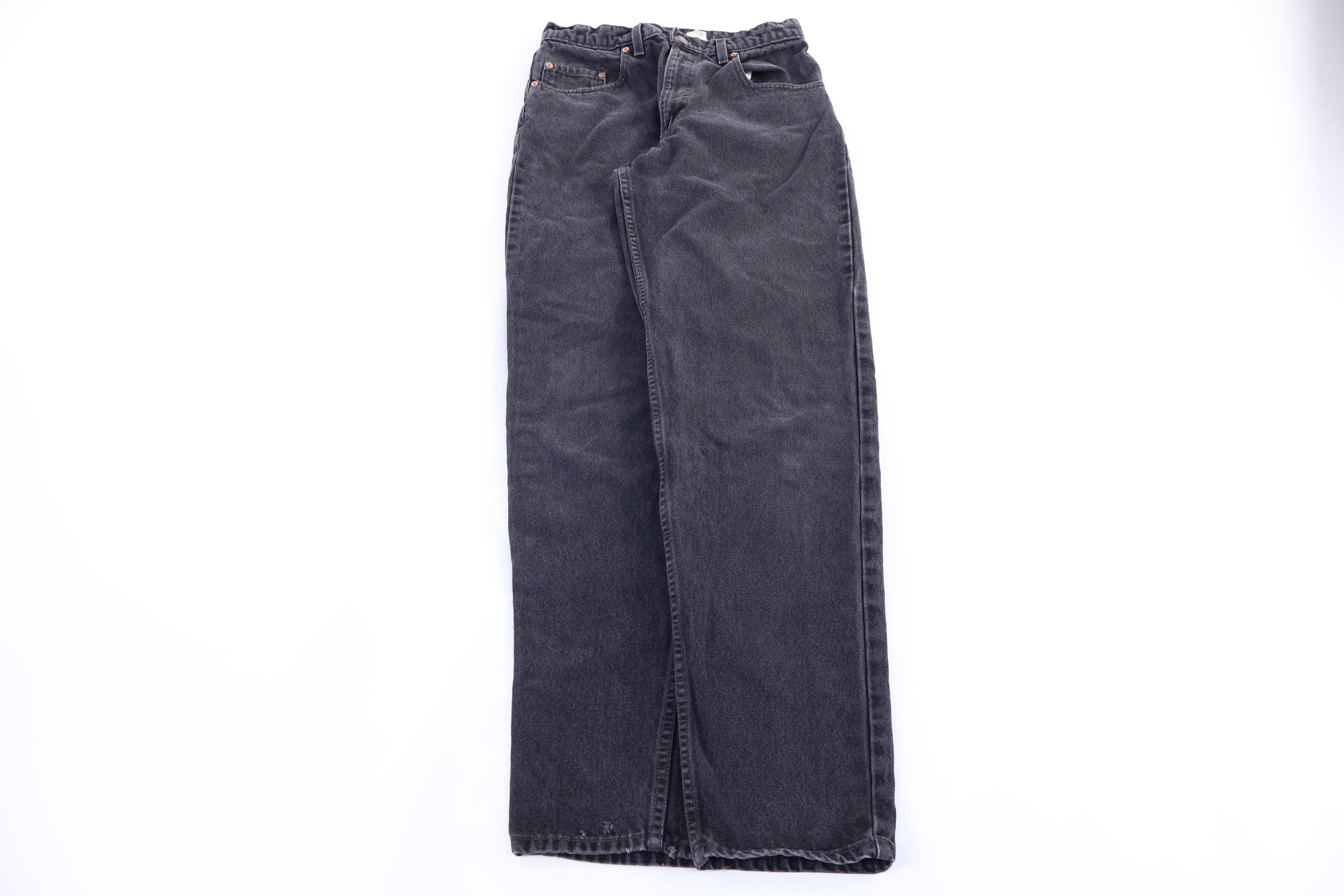 90's 560 Levi's Black Denim Jeans - Pants - Thrifted Threads