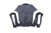 90's Adidas Embroidered Logo Black & White Windbreaker Jacket - ThriftedThreads.com