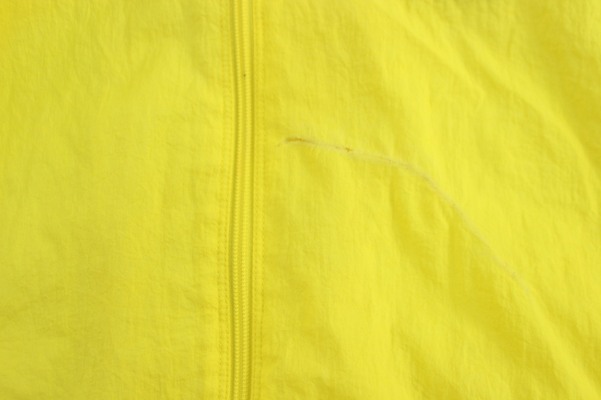 90's Adidas Embroidered Logo Black & Yellow Striped Zip Up Jacket - Jackets - Thrifted Threads