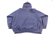 90's Adidas Embroidered Logo Blue Pullover Hoodie - Sweatshirt - Thrifted Threads