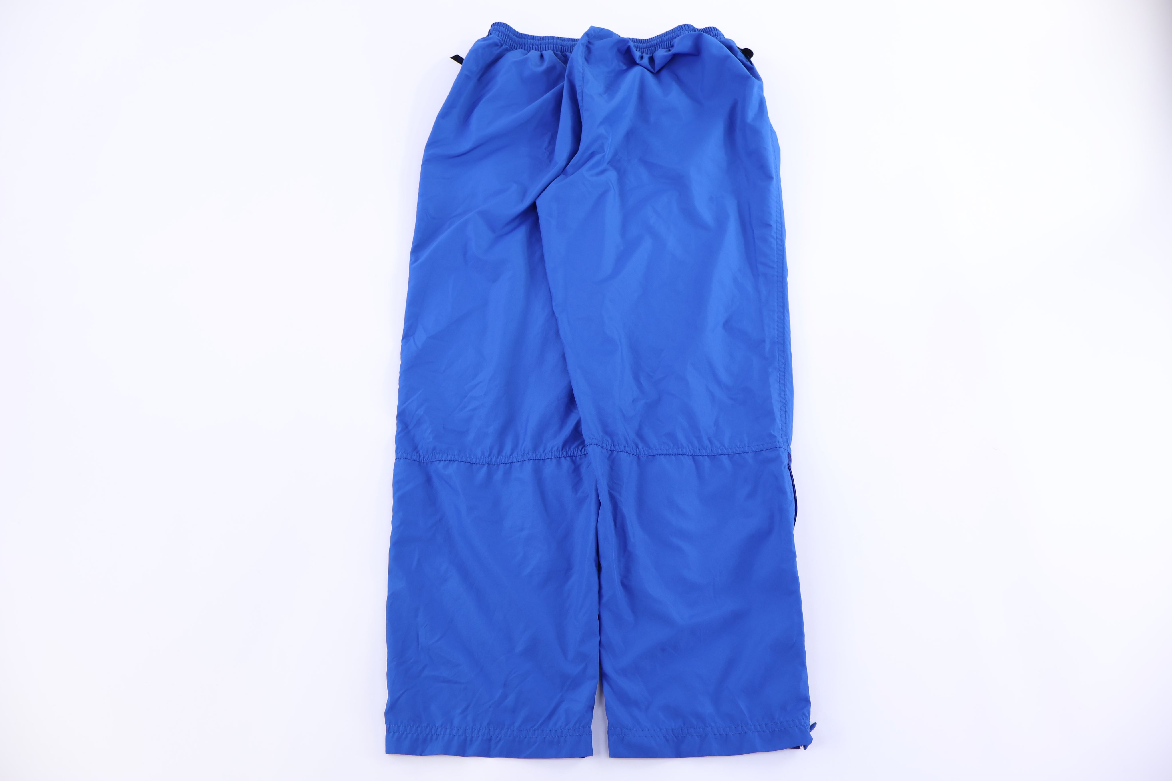 90's Adidas Embroidered Logo Blue Track Pants - Pants/Shorts - Thrifted Threads