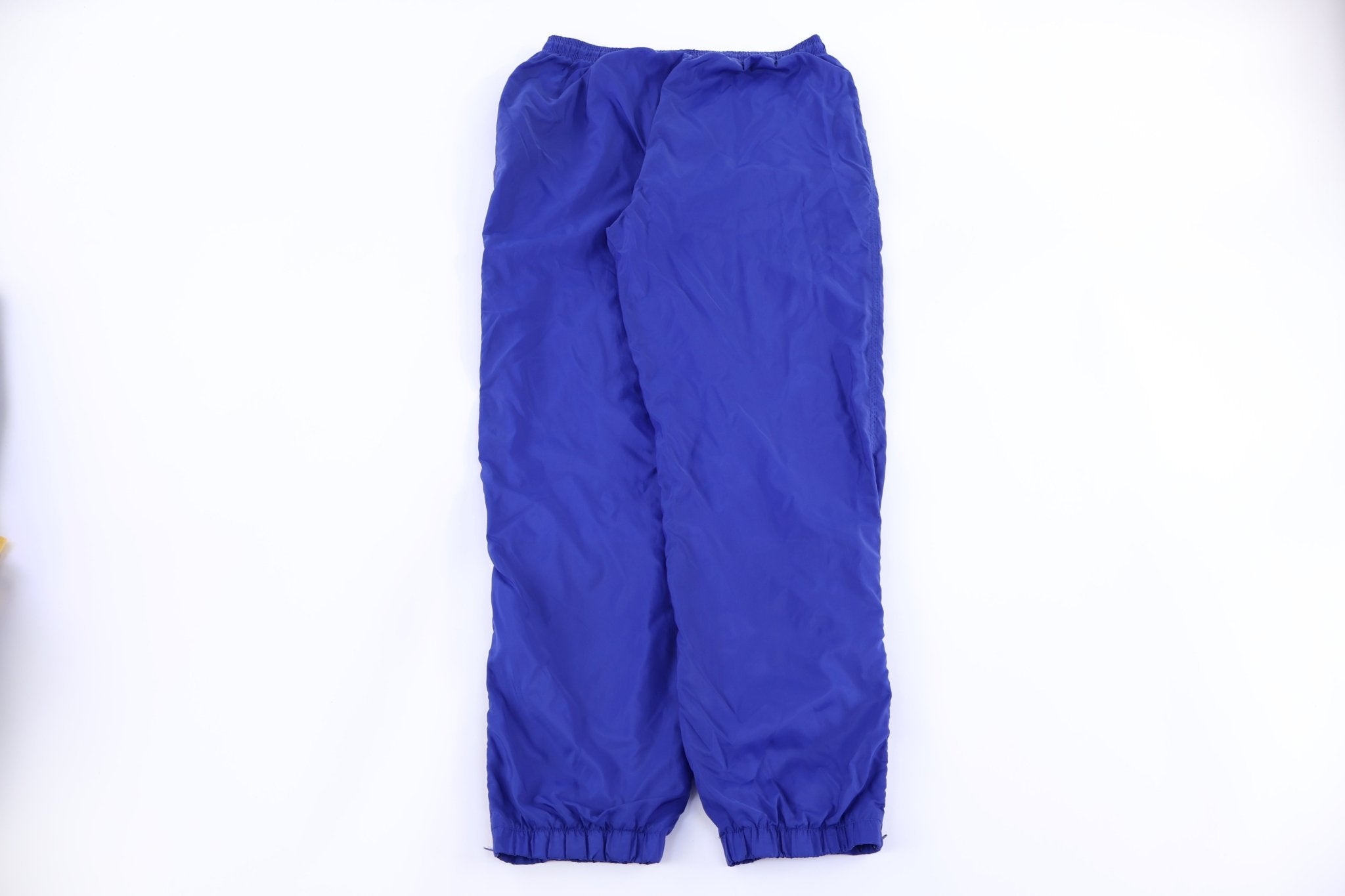 90's Adidas Embroidered Logo Blue Track Pants - Pants/Shorts - Thrifted Threads