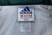 90's Adidas Embroidered Logo Full Zip Jacket - ThriftedThreads.com