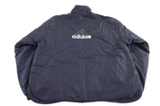 90's Adidas Embroidered Logo Full Zip Jacket - Jacket - Thrifted Threads