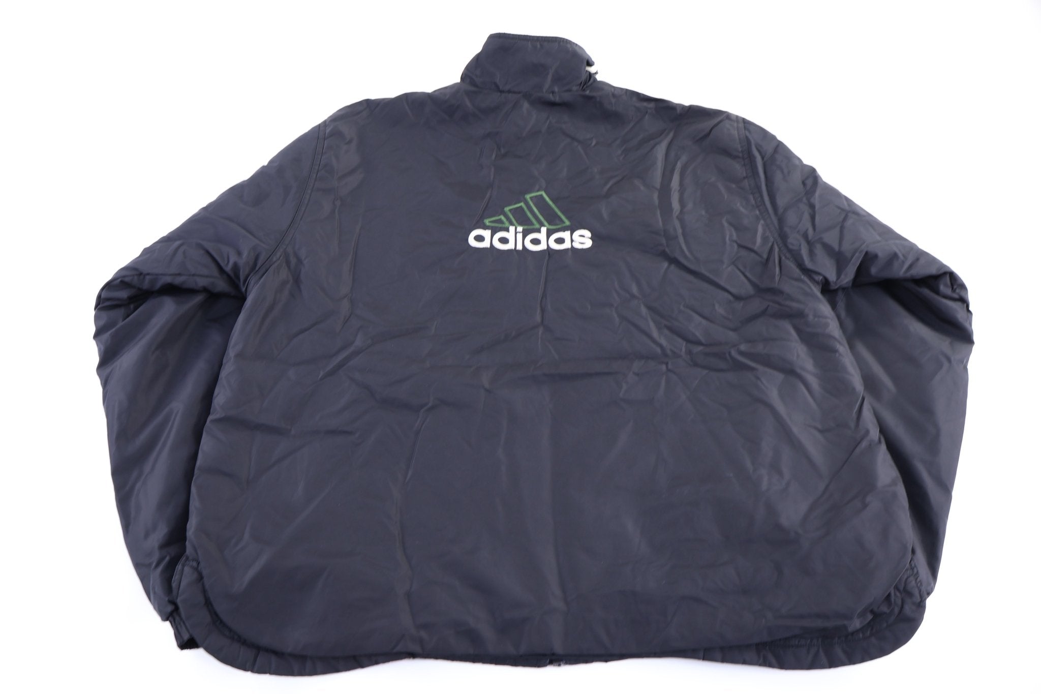 90's Adidas Embroidered Logo Full Zip Jacket - Jacket - Thrifted Threads