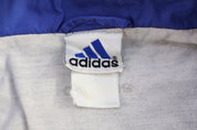 90's Adidas Embroidered Logo Full Zip Jacket - Jacket - Thrifted Threads