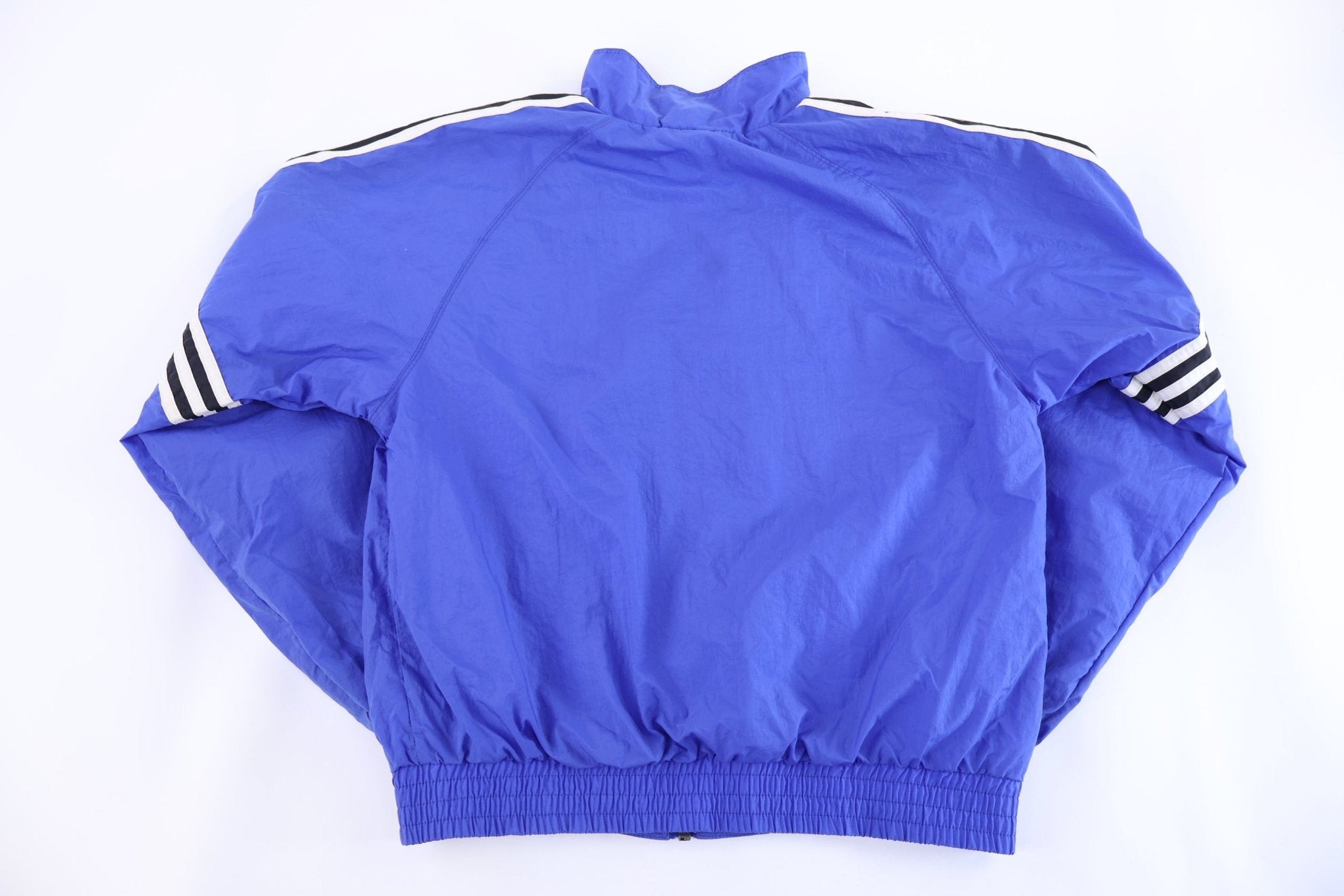 90's Adidas Embroidered Logo Full Zip Jacket - Jacket - Thrifted Threads