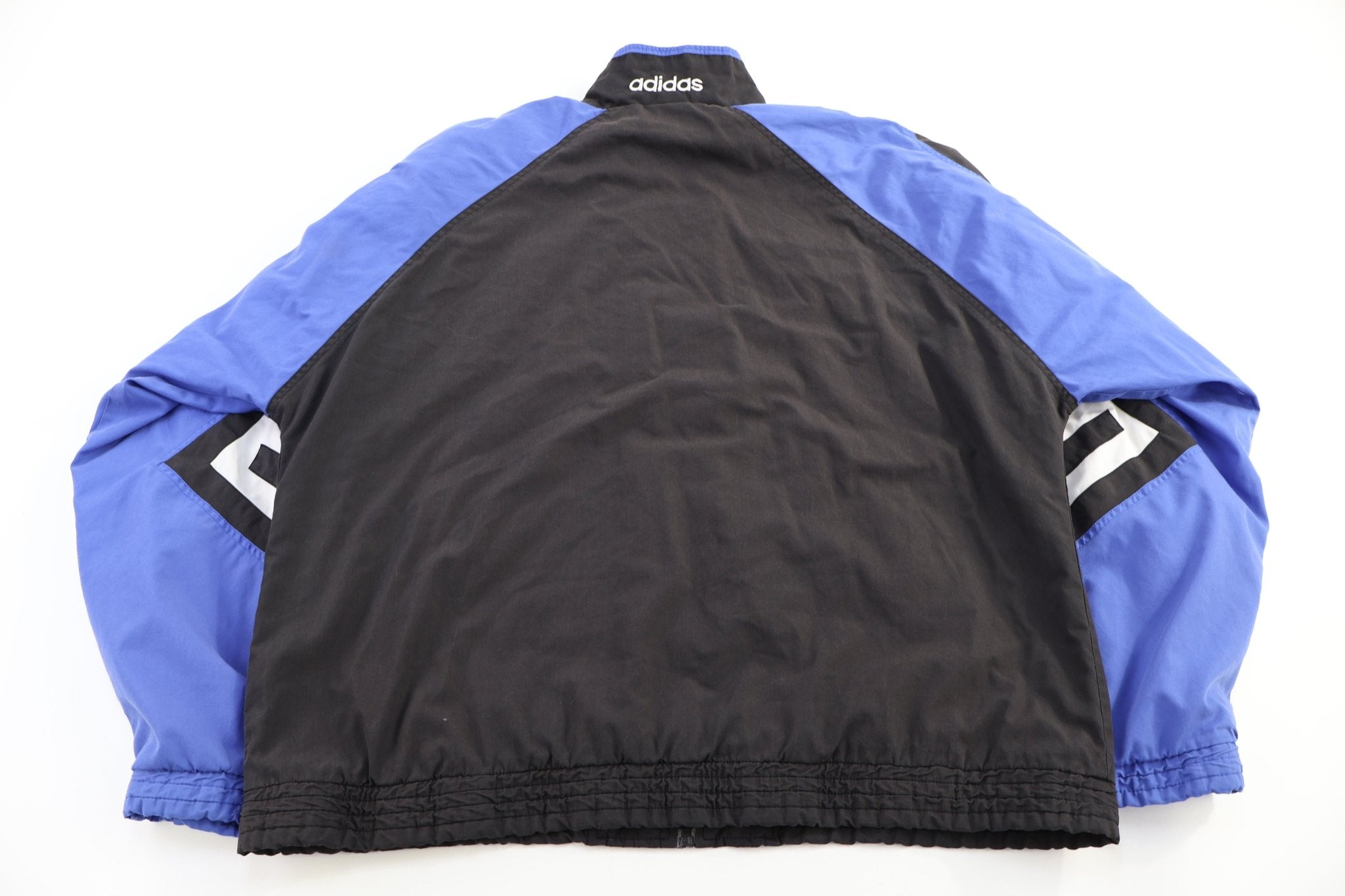 90's Adidas Embroidered Logo Full Zip Jacket - Jacket - Thrifted Threads