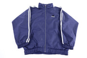 90's Adidas Embroidered Logo Full Zip Windbreaker Jacket - Jacket - Thrifted Threads
