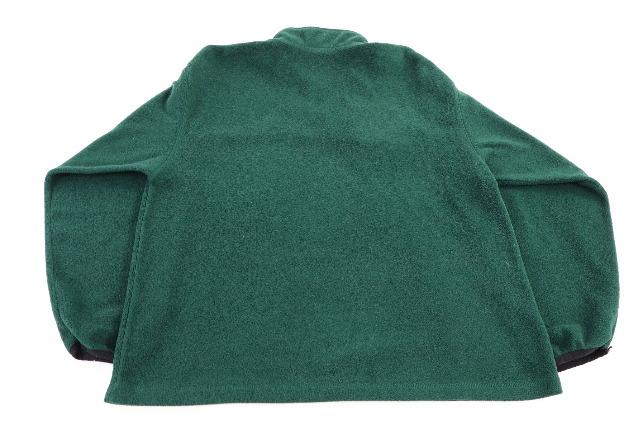 90's Adidas Embroidered Logo Green Fleece Sweater - Sweater - Thrifted Threads