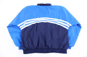 90's Adidas Embroidered Logo Multicolor Full Zip Jacket - Jacket - Thrifted Threads