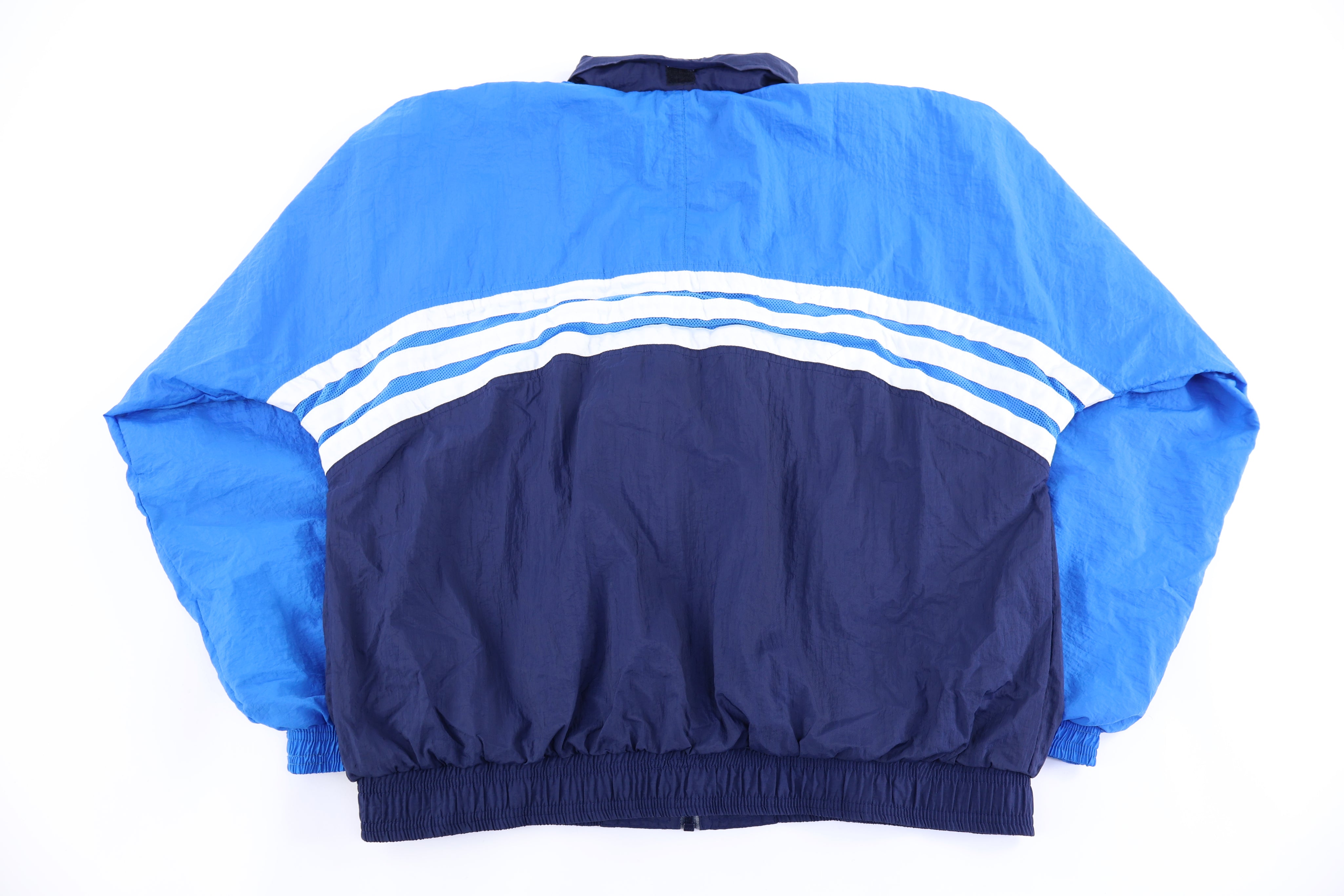 90's Adidas Embroidered Logo Multicolor Full Zip Jacket - Jacket - Thrifted Threads