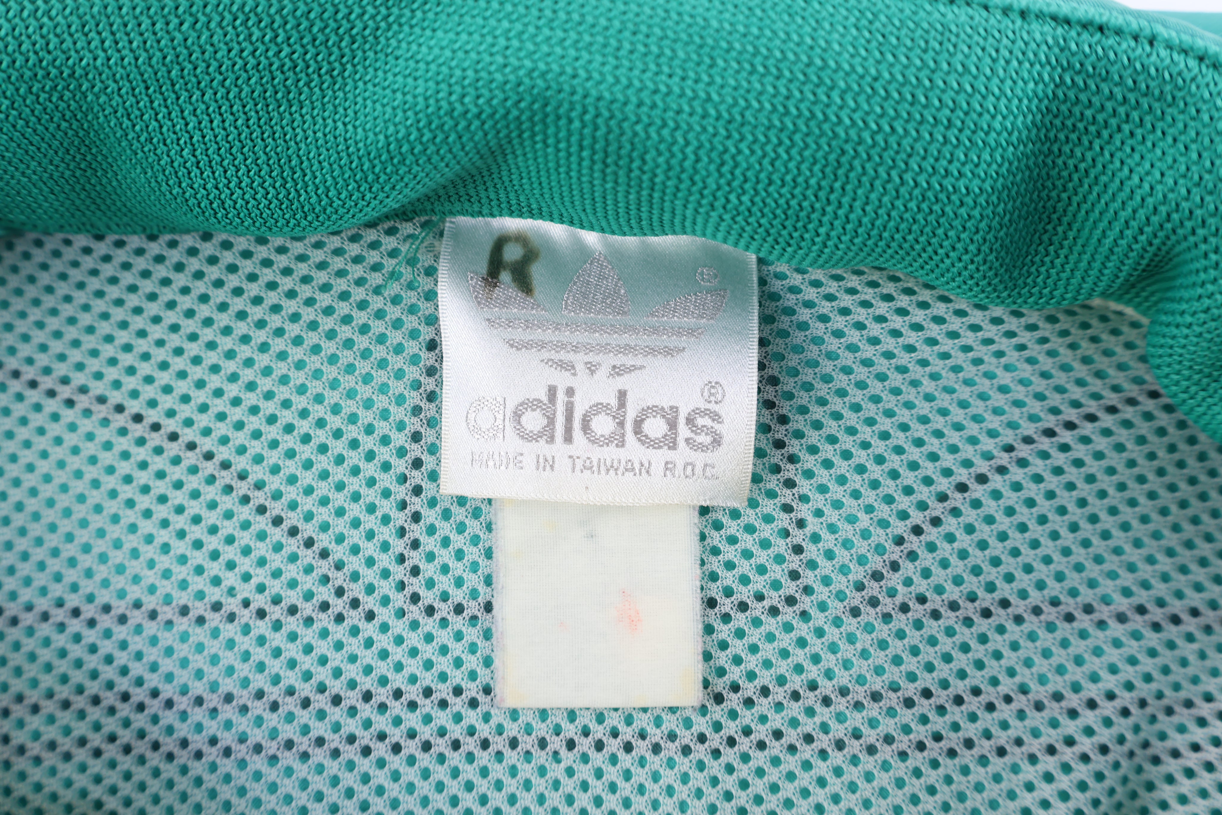90's Adidas Embroidered Logo Pullover Windbreaker - Jacket - Thrifted Threads