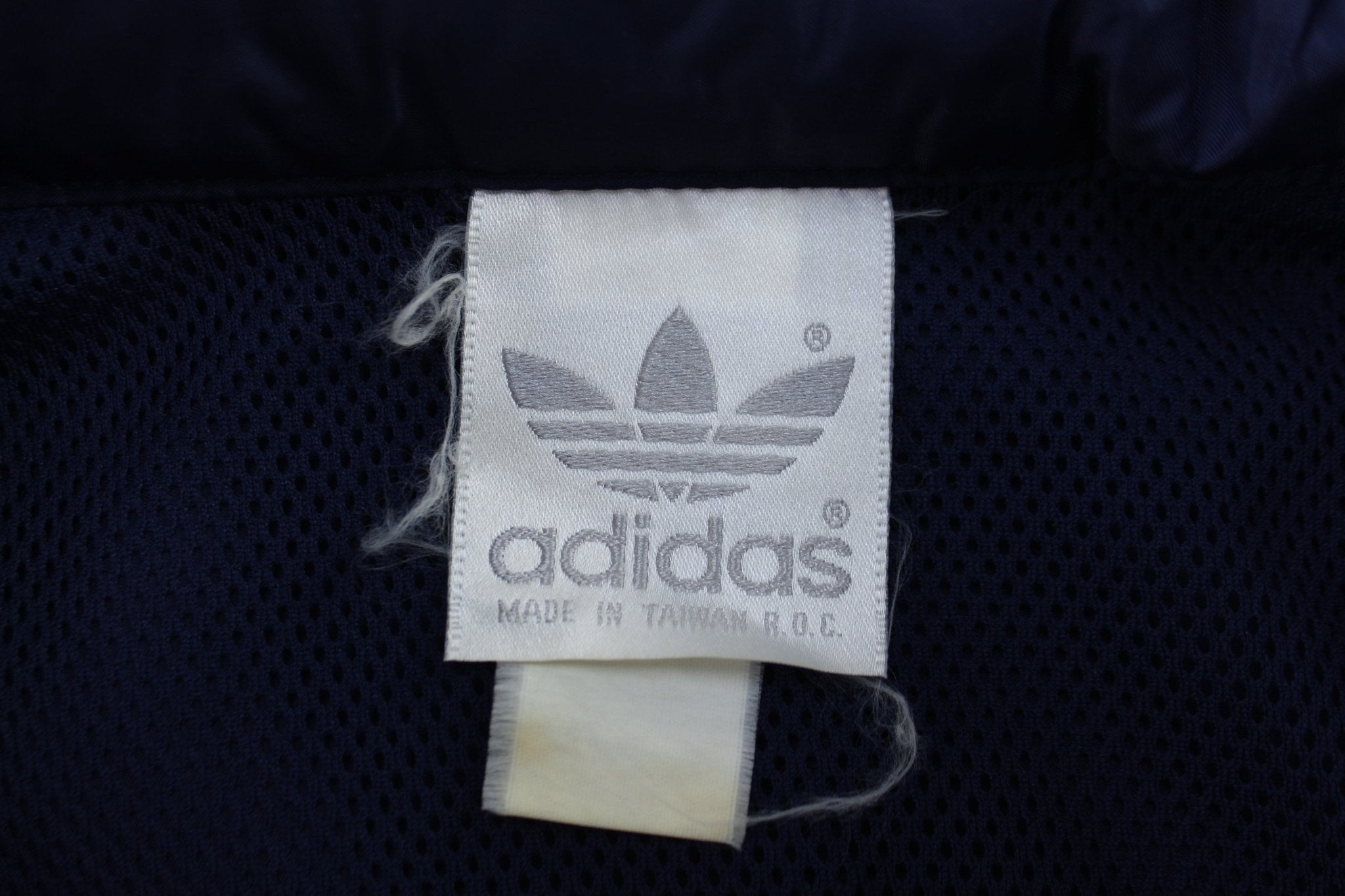 90's Adidas Embroidered Logo Quarter Zip Windbreaker - Jacket - Thrifted Threads