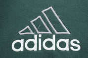 90's Adidas Logo Embroidered Sweatshirt - ThriftedThreads.com