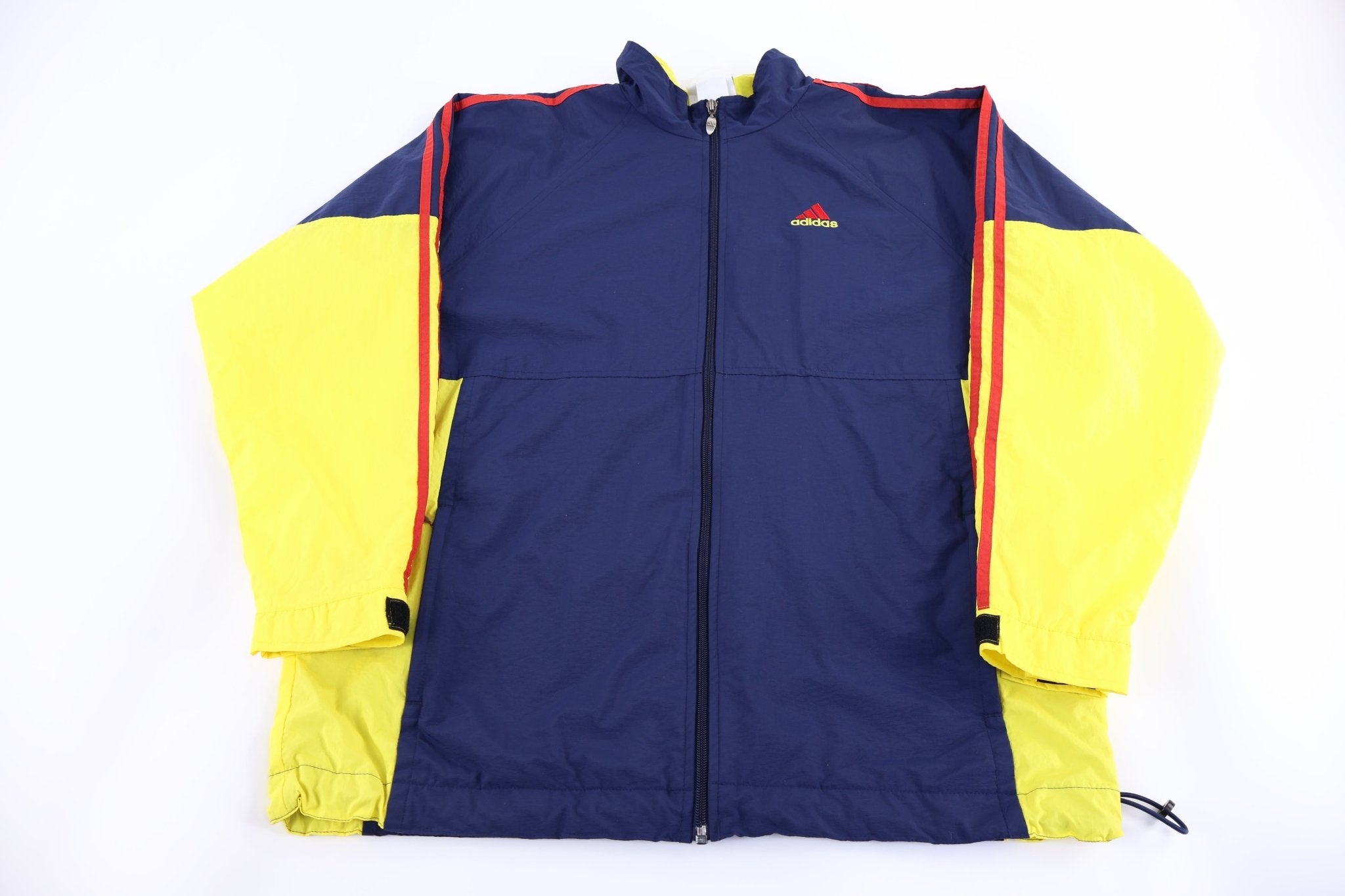 90's Adidas Multicolor Full Zip Jacket - Jacket - Thrifted Threads